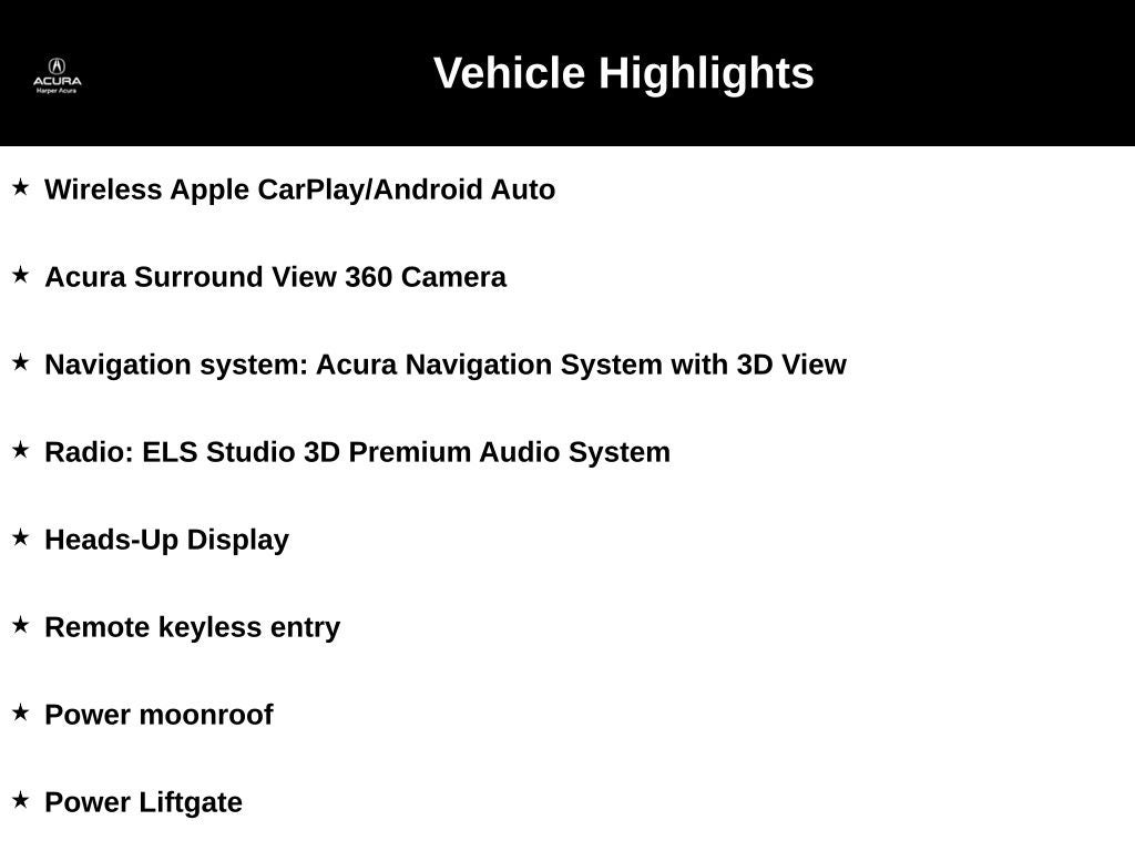 2024 Acura RDX Advance Package SH-AWD