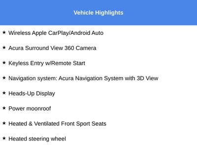 2024 Acura RDX Advance Package SH-AWD