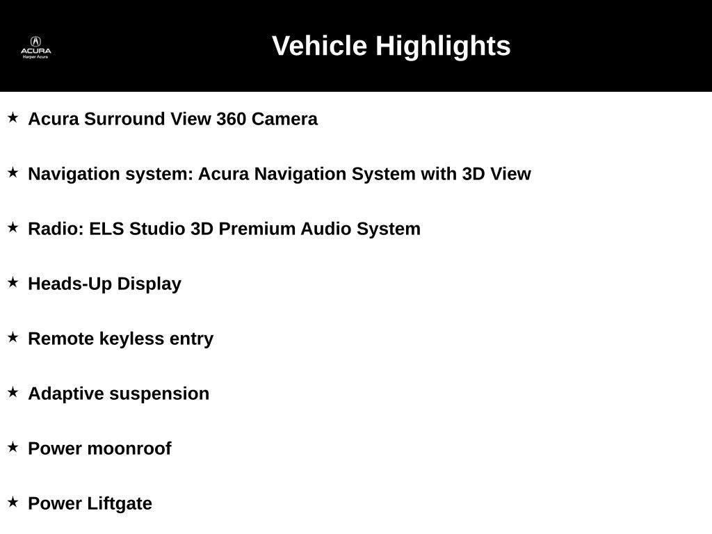 2020 Acura RDX Advance Package SH-AWD