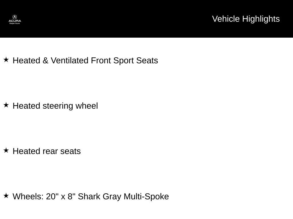 2022 Acura RDX A-Spec Advance Package SH-AWD