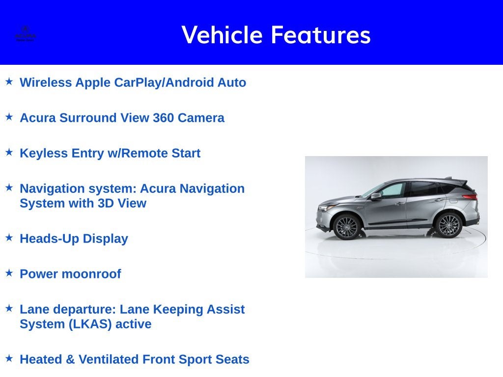 2024 Acura RDX A-Spec Advance Package SH-AWD