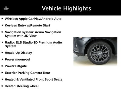 2024 Acura RDX A-Spec Advance Package SH-AWD