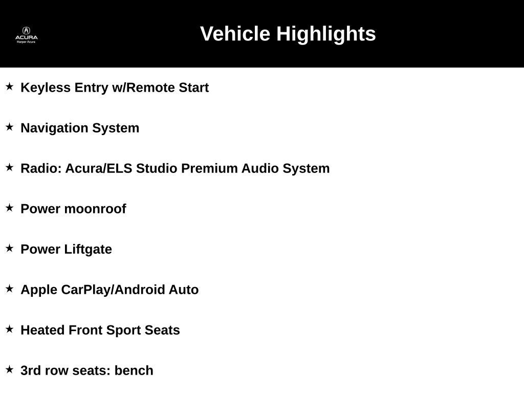 2018 Acura MDX 3.5L w/Technology Package