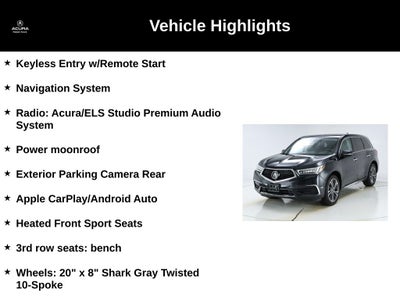 2020 Acura MDX Technology SH-AWD