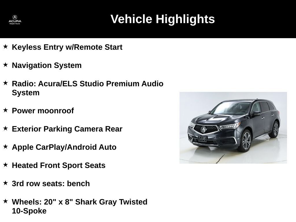 2020 Acura MDX Technology SH-AWD