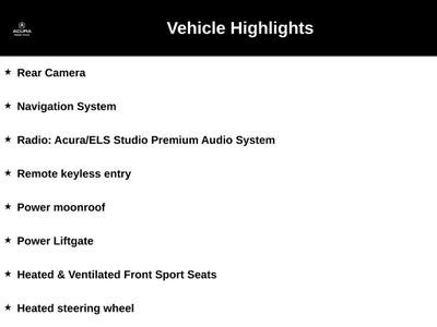 2020 Acura MDX Advance SH-AWD