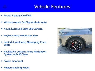 2023 Acura MDX Type S w/Advance Package SH-AWD