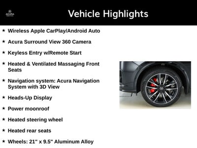 2022 Acura MDX Type S w/Advance Package SH-AWD