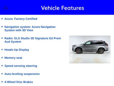 2024 Acura MDX Type S w/Advance Package SH-AWD