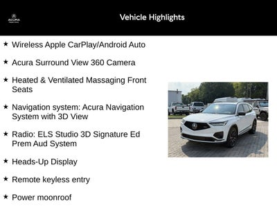 2024 Acura MDX Type S w/Advance Package SH-AWD