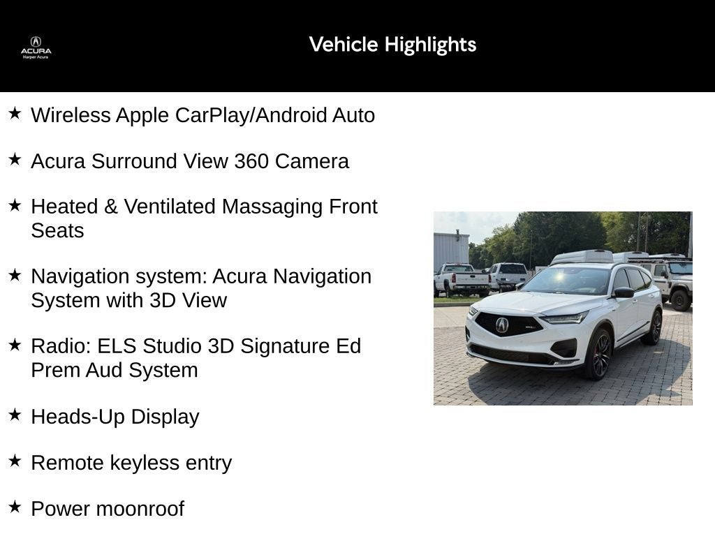 2024 Acura MDX Type S w/Advance Package SH-AWD