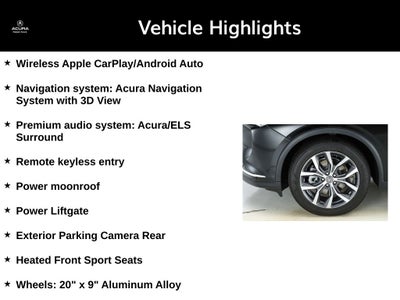 2023 Acura MDX Technology