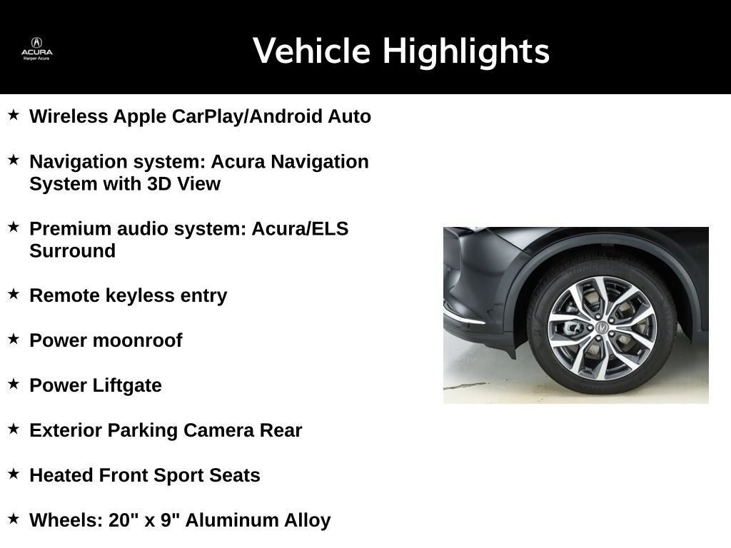 2023 Acura MDX Technology