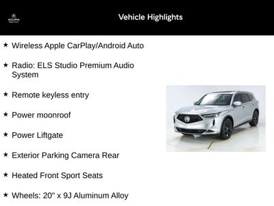 2024 Acura MDX Technology