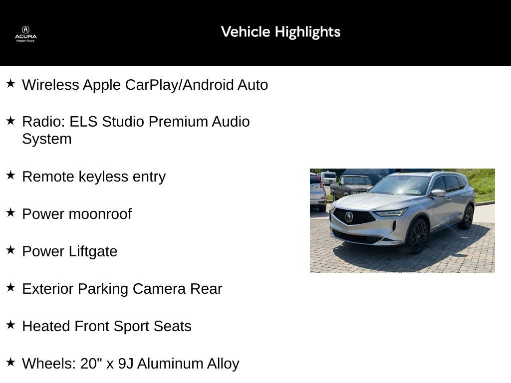 2024 Acura MDX Technology