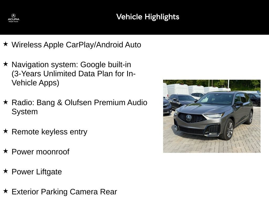 2025 Acura MDX A-Spec SH-AWD