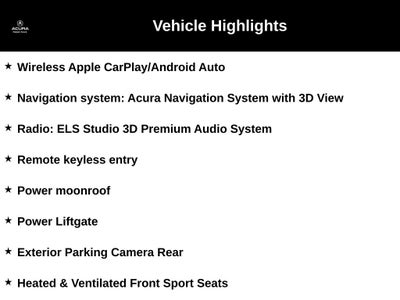 2023 Acura MDX A-Spec SH-AWD