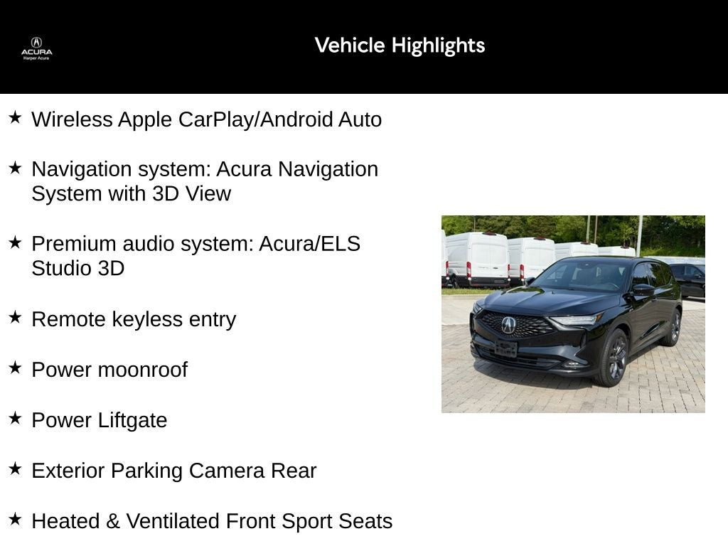 2023 Acura MDX A-Spec SH-AWD