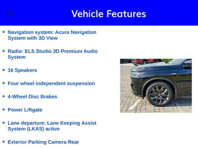2024 Acura MDX A-Spec SH-AWD