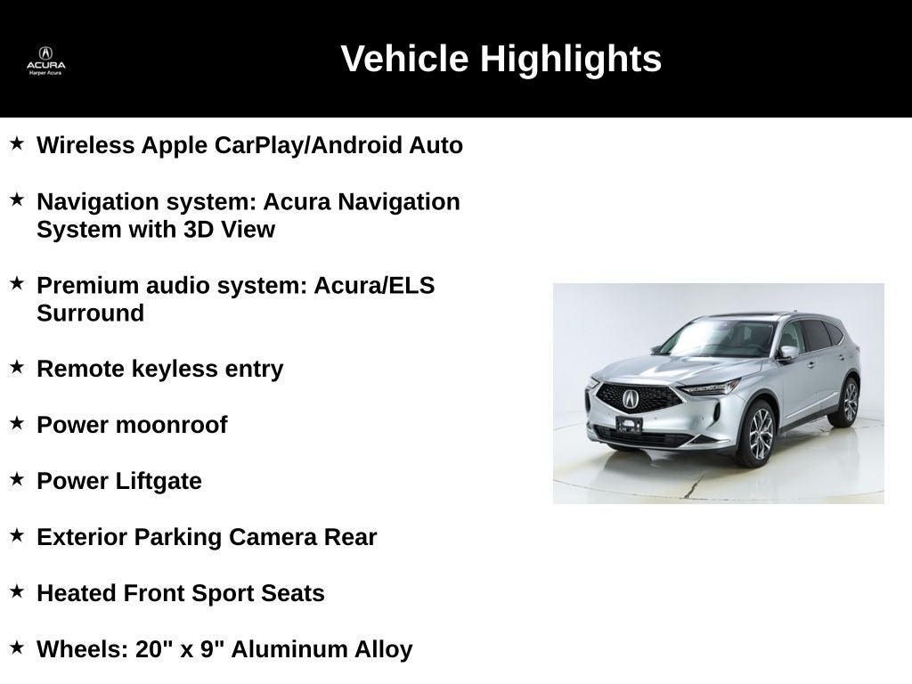 2023 Acura MDX Technology SH-AWD