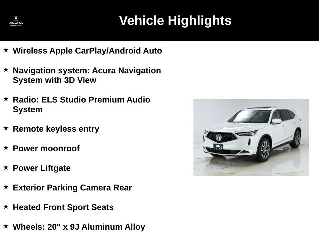 2024 Acura MDX Technology SH-AWD