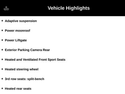 2026 Acura MDX Advance Package SH-AWD