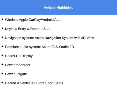 2023 Acura MDX Advance SH-AWD