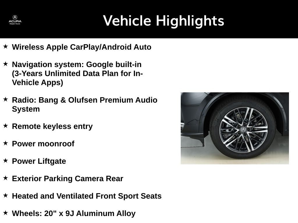 2026 Acura MDX Advance Package SH-AWD
