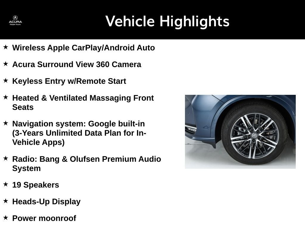 2026 Acura MDX Advance Package SH-AWD