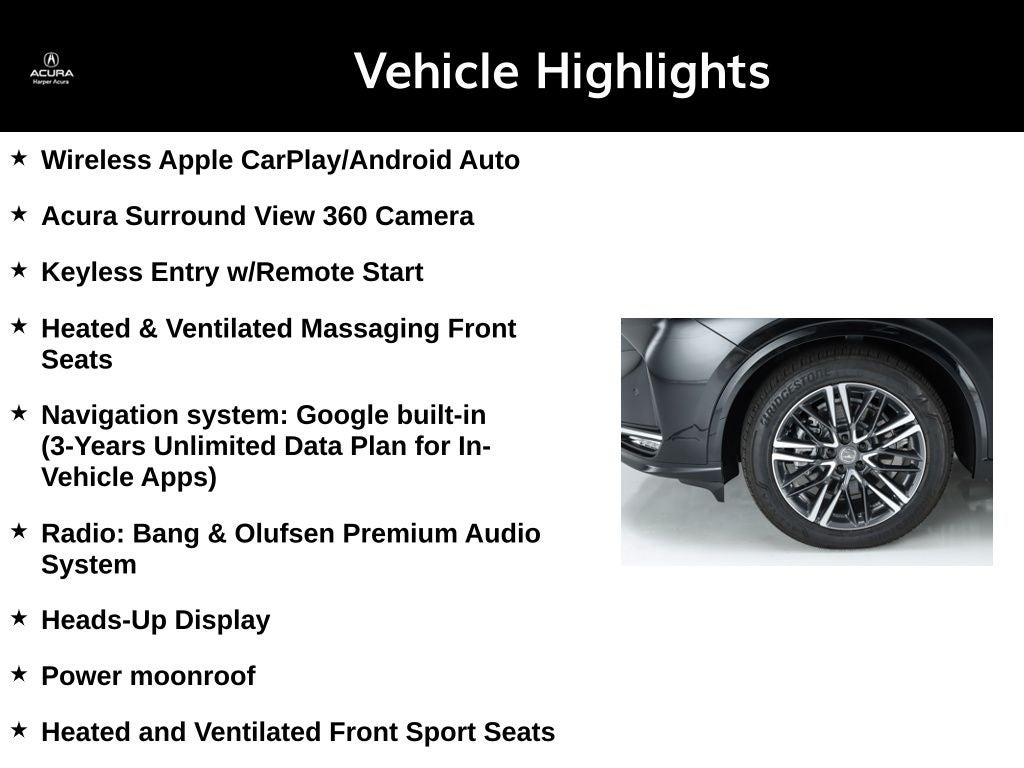 2026 Acura MDX Advance Package SH-AWD