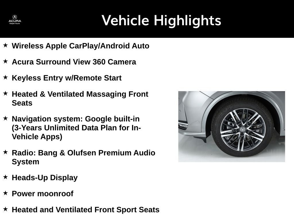2026 Acura MDX Advance Package SH-AWD