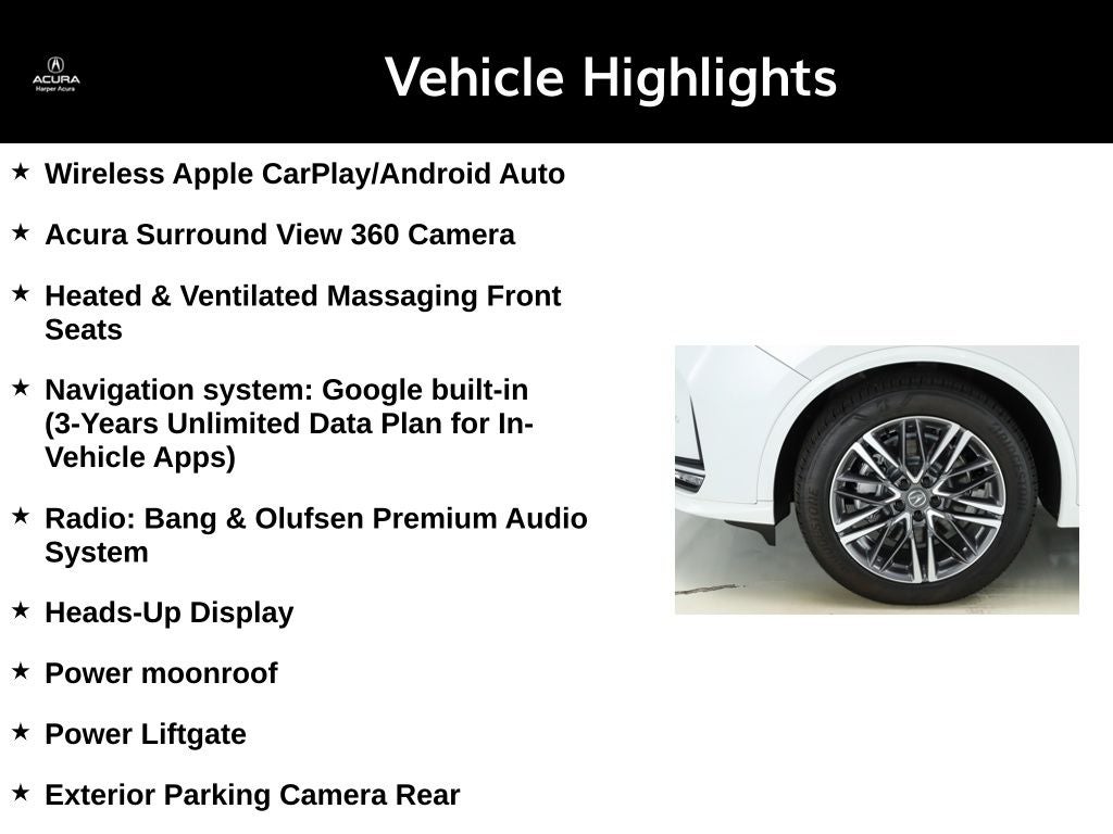 2026 Acura MDX Advance Package SH-AWD