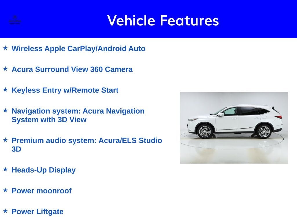 2023 Acura MDX Advance SH-AWD