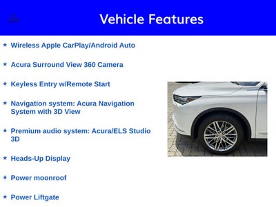 2023 Acura MDX Advance SH-AWD