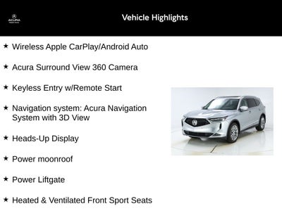 2023 Acura MDX Advance SH-AWD