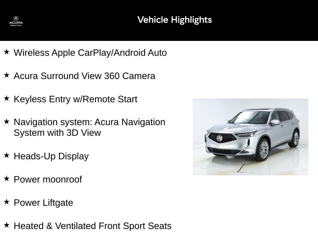 2023 Acura MDX Advance SH-AWD