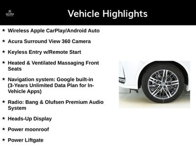 2025 Acura MDX Advance Package SH-AWD