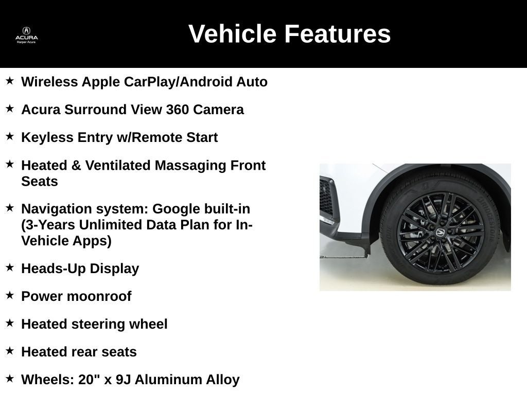 2025 Acura MDX A-Spec Advance Package SH-AWD