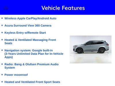 2025 Acura MDX A-Spec Advance Package SH-AWD