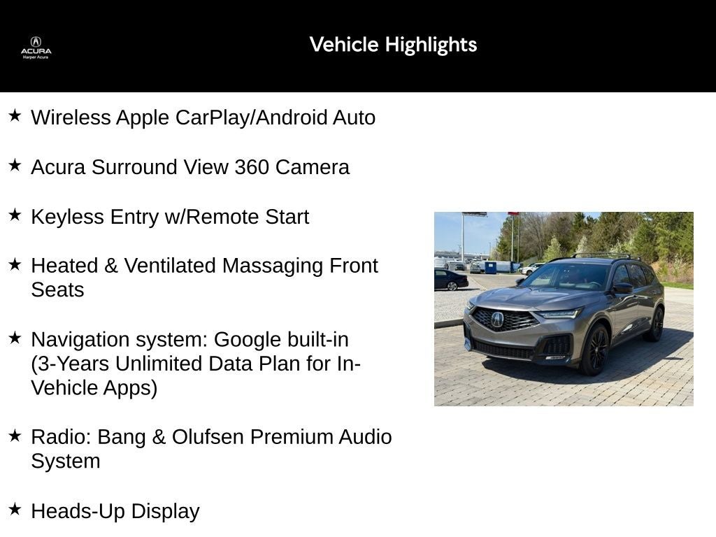 2025 Acura MDX A-Spec Advance Package SH-AWD