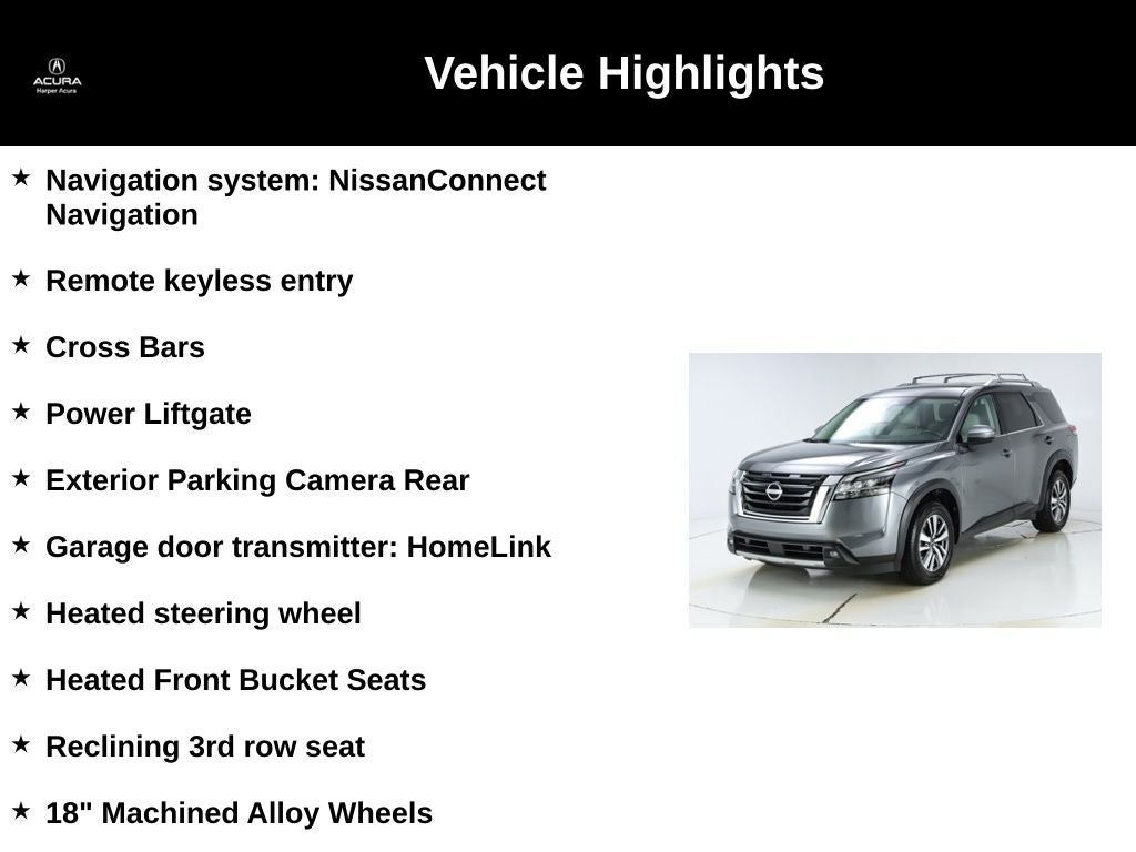 2023 Nissan Pathfinder SL