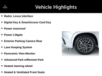 2025 Lexus TX 350 Premium