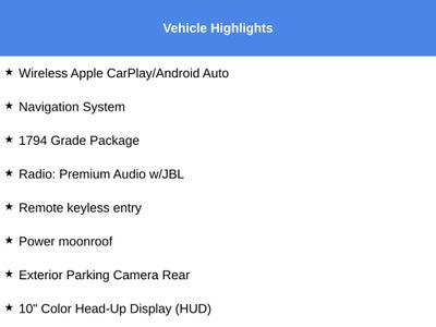 2025 Toyota Tundra Hybrid 1794 Edition