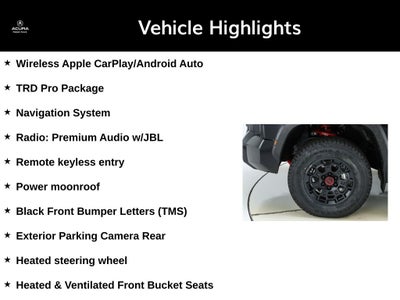2024 Toyota Tundra Hybrid TRD Pro