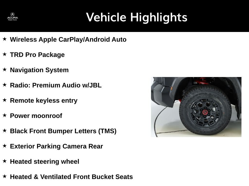 2024 Toyota Tundra Hybrid TRD Pro