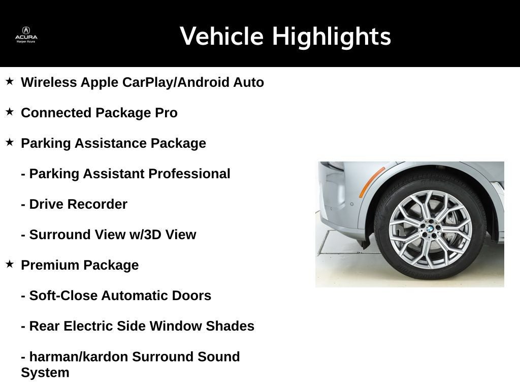 2024 BMW X7 xDrive40i