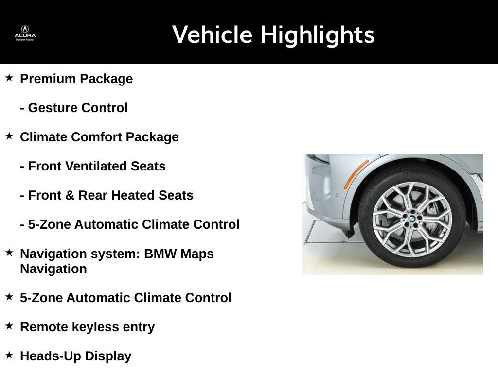 2024 BMW X7 xDrive40i