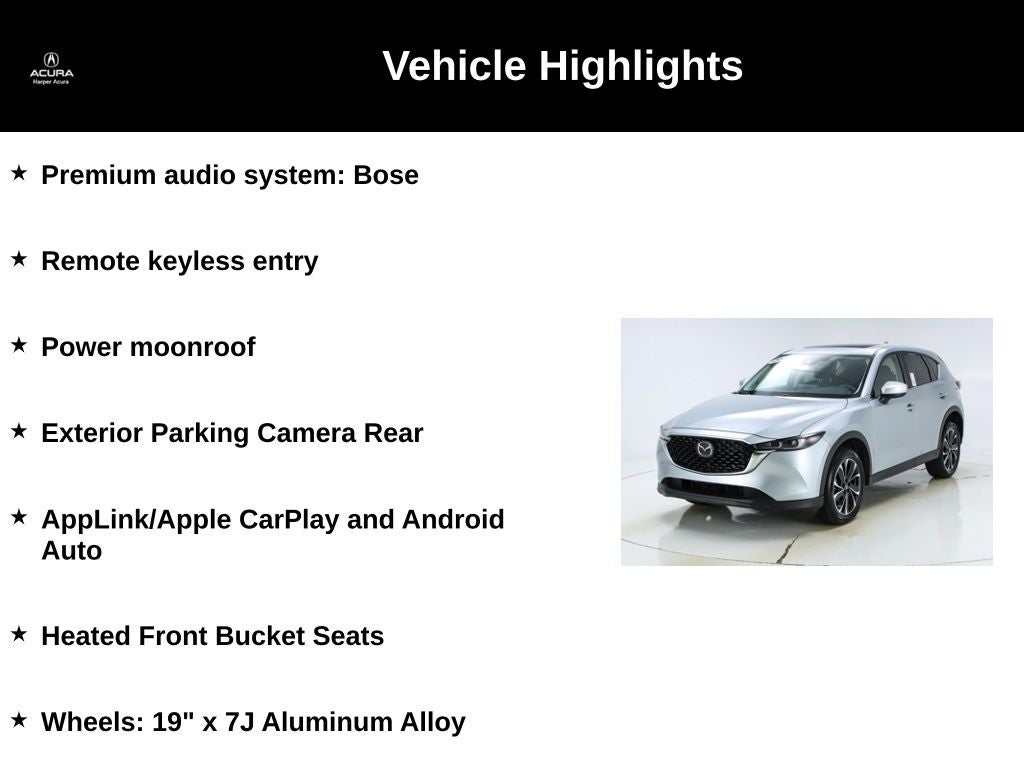 2022 Mazda Mazda CX-5 2.5 S Premium Package