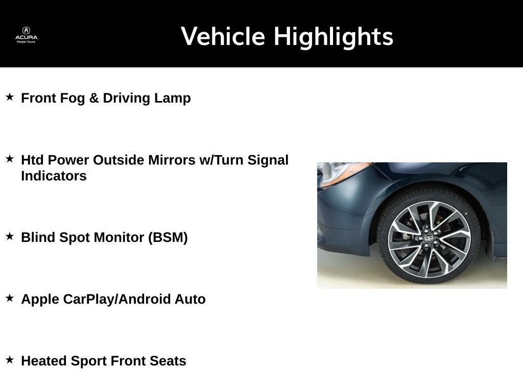 2022 Toyota Corolla Hatchback XSE