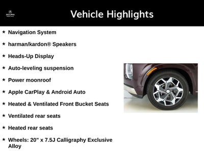 2022 Hyundai Palisade Calligraphy